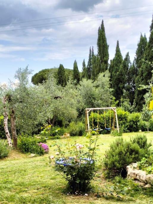 Ferienwohnung Agli Olivi Di Marciano Siena Exterior foto