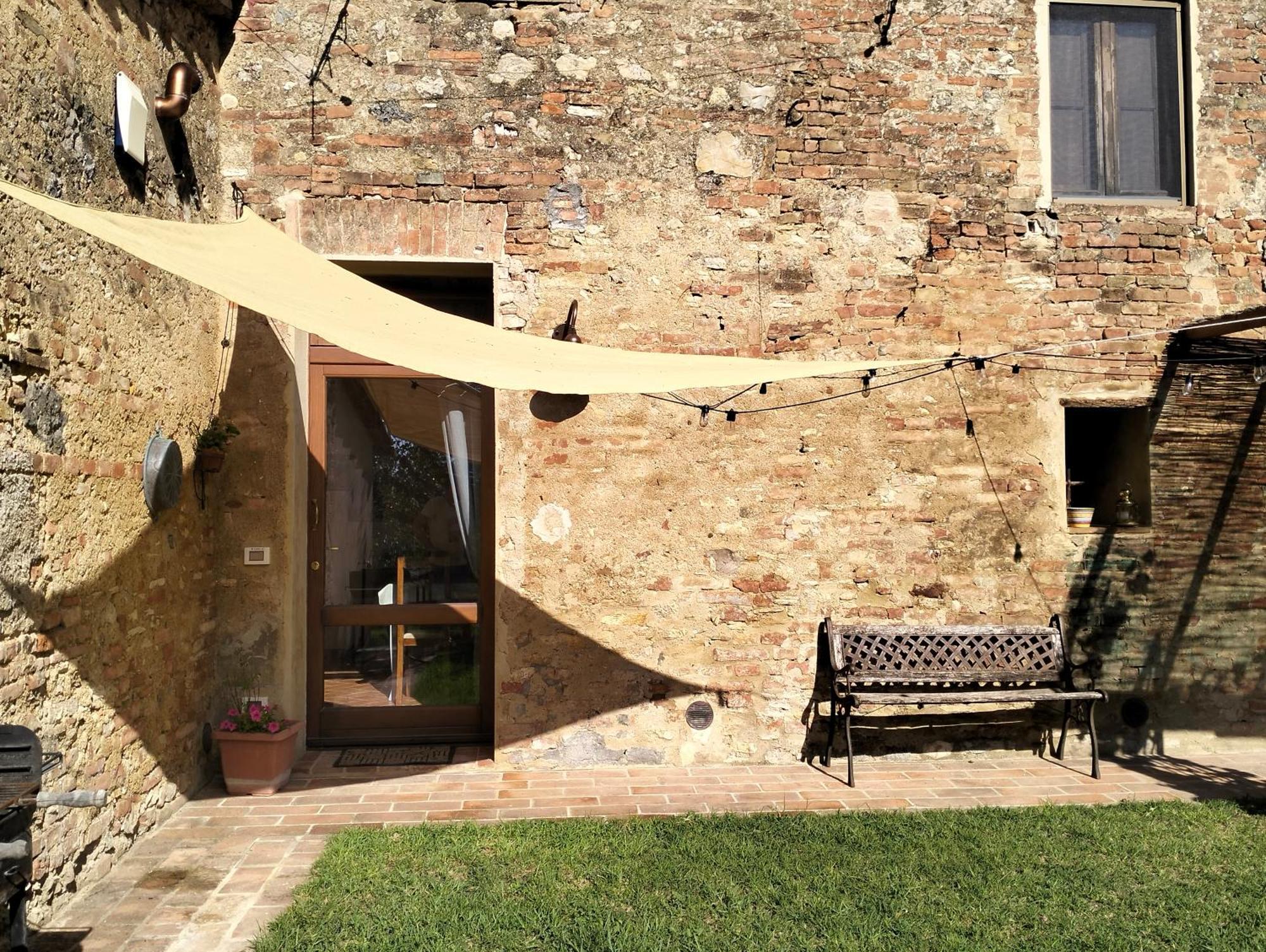 Ferienwohnung Agli Olivi Di Marciano Siena Exterior foto